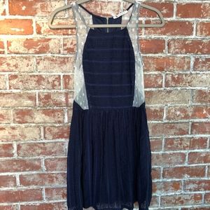 The Impeccable Pig M Navy/White Dress
